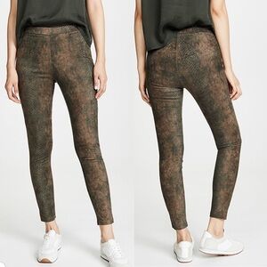 BB Dakota Sidewinder Faux Suede Leggings Size M